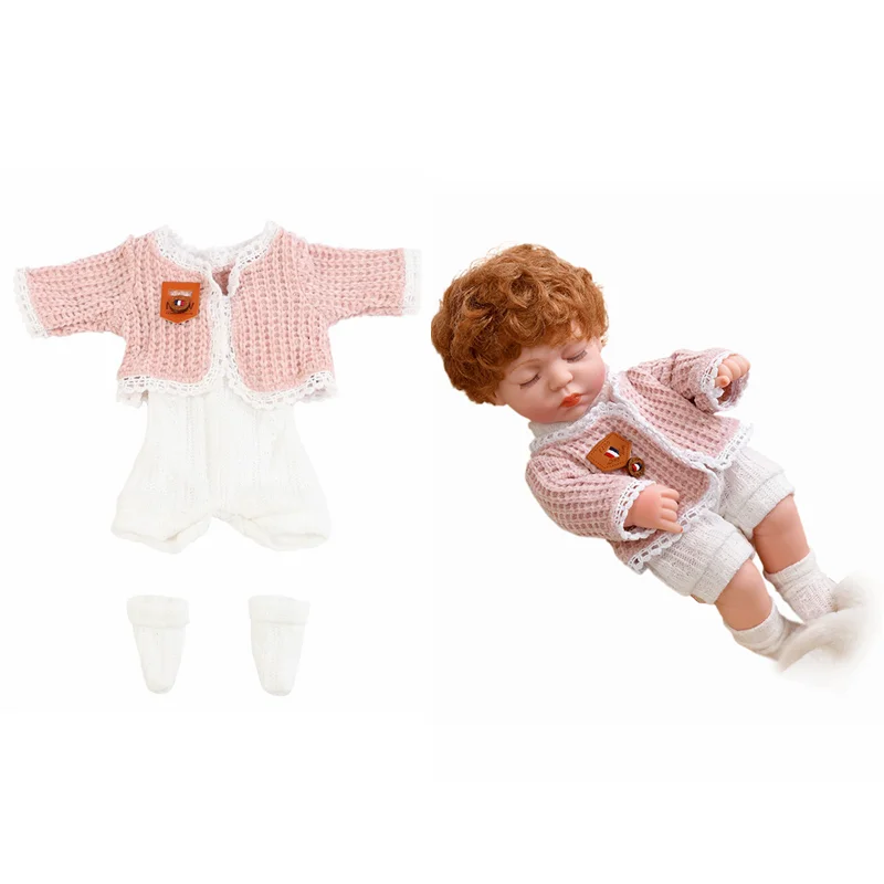 Vêtements pour bébé pour poupée, 30 cm, accessoires pour nouveau-né, robes pull à la mode, manteau, vêtements de poupée pour filles, jouets DIY, cadeau