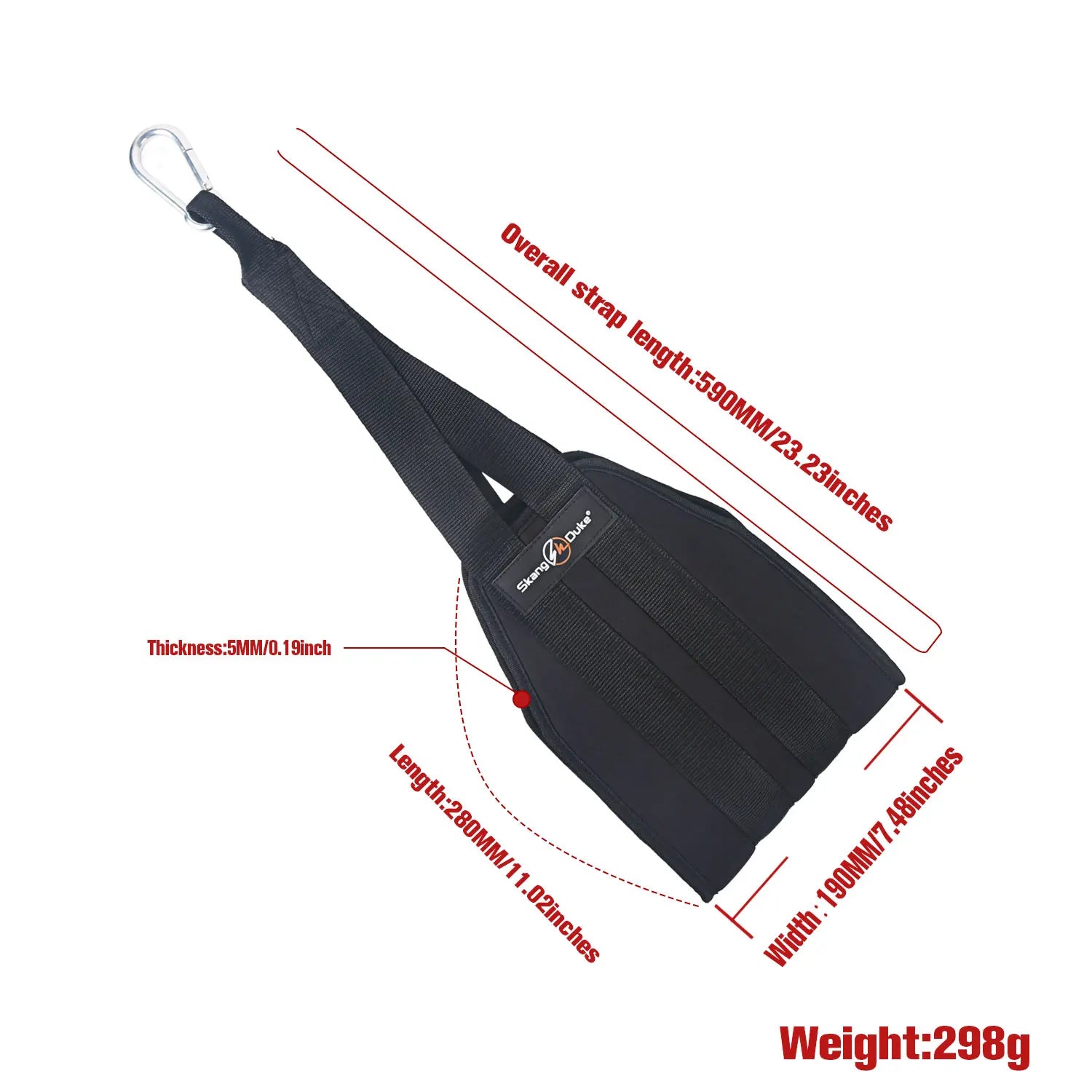 Sangles AB rembourrées pour exercices de gymnastique à domicile, 1 paire, pour lever de jambes, équipement d'entraînement musculaire