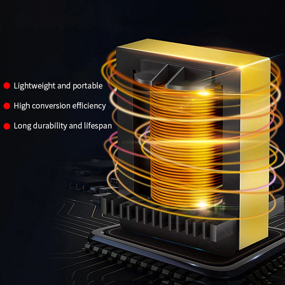 High-power car battery charger, fast charger, intelligent pulse repair, automatic shut-off, 400A, 12V, 24V, 220W