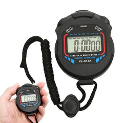Chronomètre de Sport portatif, 1 pièce, compte à rebours, affichage numérique, chronomètre LCD, minuterie de comptage, minuterie de Fitness