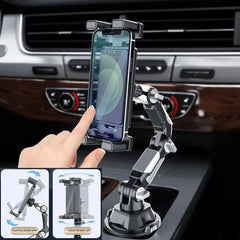 Support de téléphone portable magnétique pour voiture, rotation à 360 degrés, bras réglable, support de verre universel pour tablette et téléphone pour iPad Pro