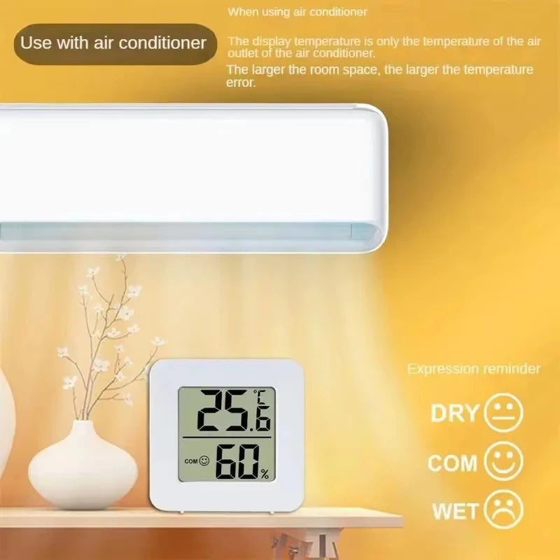 1-10P Mini thermomètre intérieur LCD numérique température ambiante hygromètre jauge capteur humidité mètre thermomètre intérieur température