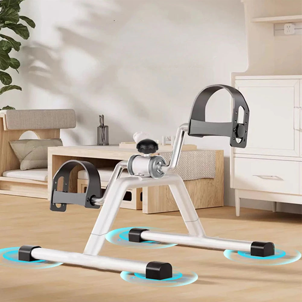 Exerciseur de pédale Portable domestique, Mini vélo d'exercice, résistance réglable, exercice de pédale pour la rééducation des jambes en intérieur