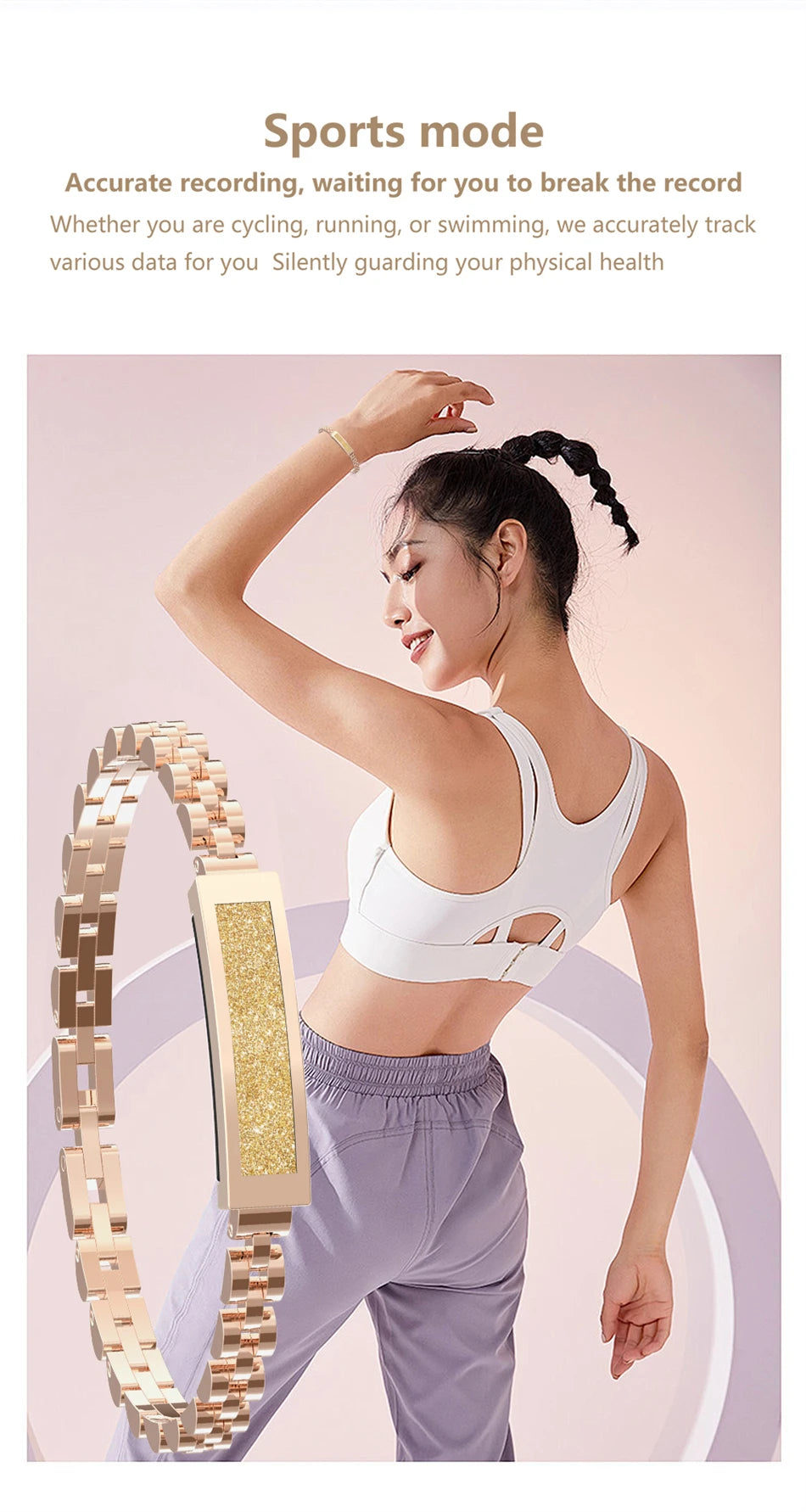 2025 nouvelle montre intelligente podomètre santé Bracelet intelligent femmes hommes sport Fitness étanche fréquence cardiaque surveillance du sommeil bracelets