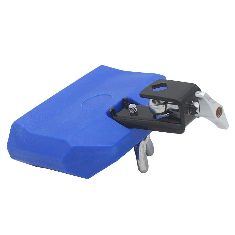 Cowbell Clapper tambour Cowbell Clapper ensemble lancé Durable aigus Jazz tambour ABS cloche Instruments de Percussion accessoires batterie partie