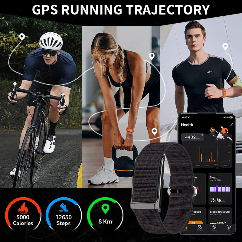 LIGE montre intelligente hommes femmes Fitness Bracelet intelligent bande de sport fréquence cardiaque tensiomètre étanche multifonction montres