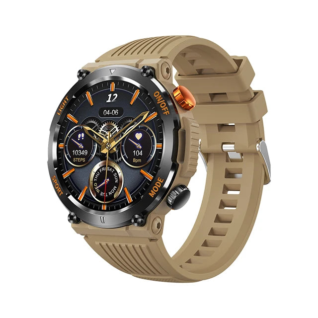 Montre connectée de sport pour hommes, écran tactile HD 2023x360, étanche, surveillance de la santé, appel Bluetooth, nouvelle collection 360