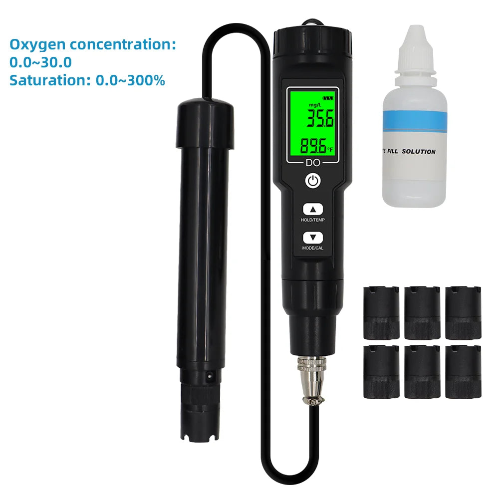 DO9100 compteur d'oxygène dissous numérique 0.0-30.0 Mg/L étanche ATC 0.0-300.0% DO testeur détecteur d'oxygène de qualité de l'eau