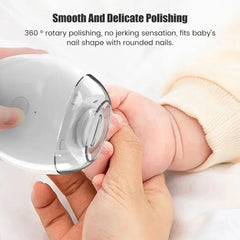 Coupe-ongles électrique 2 en 1 avec lumière LED, broyeur automatique pour bébé et adulte, Mini outils de manucure, soins des ongles