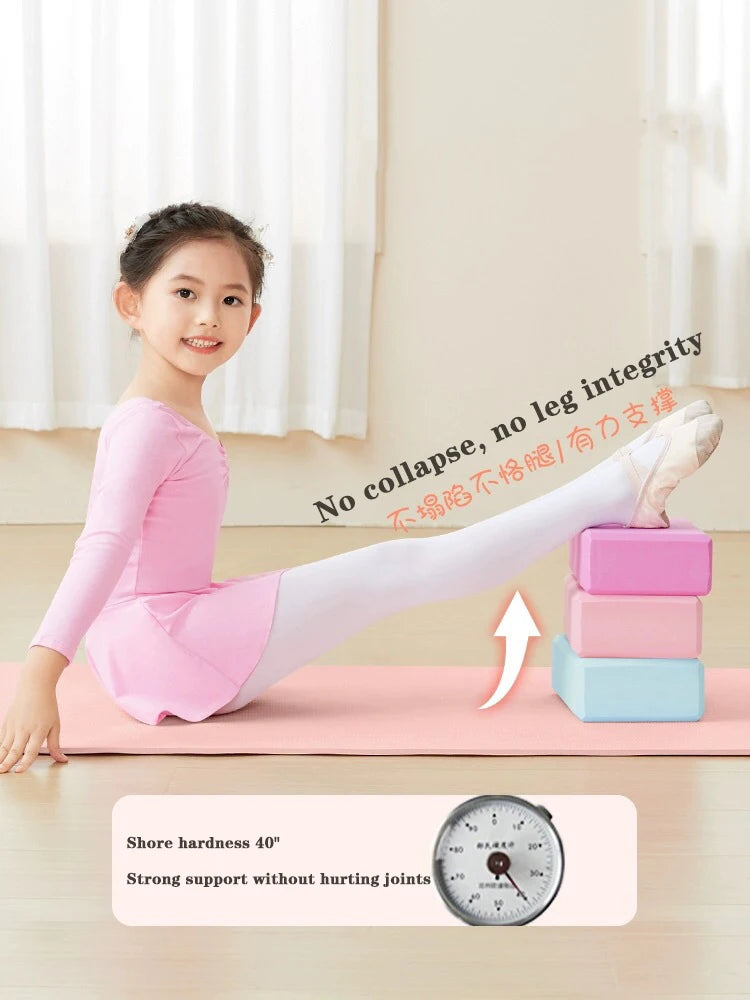 Blocs de gymnastique EVA, brique en mousse, exercice d'entraînement, Fitness, outil de danse, traversin de Yoga, coussin d'étirement, façonnage du corps, blocs de Yoga