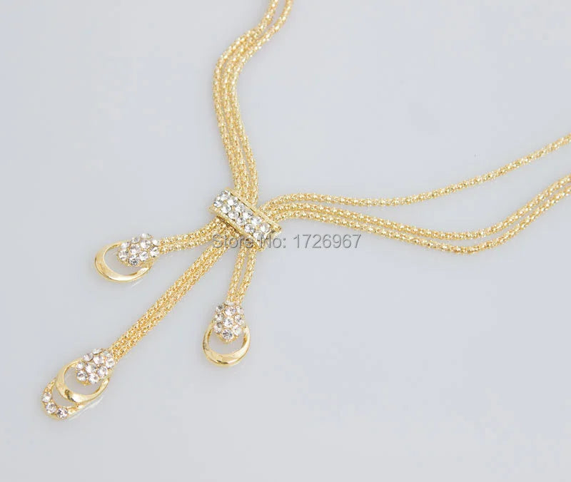 Ensemble de Bijoux en Forme de Carillon pour Femme, Bijoux en Or et Argent, Perles, Collier, Boucles d'Oreilles, Bracelet, Bagues, Livraison Gratuite, Dernière Mode