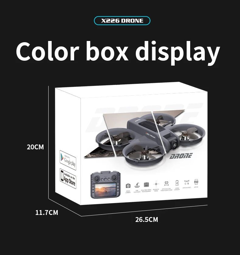 2025 nouveau Drone X266 8K WIFI GPS professionnel HD photographie aérienne avion télécommandé HD double caméra quadrirotor jouets cadeaux