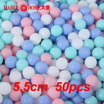 Balle de Sport en plein Air écologique piscine d'eau océan vague balle 50pcs 5.5cm Stress balle d'air jouets drôles pour enfants enfant Ballenbak