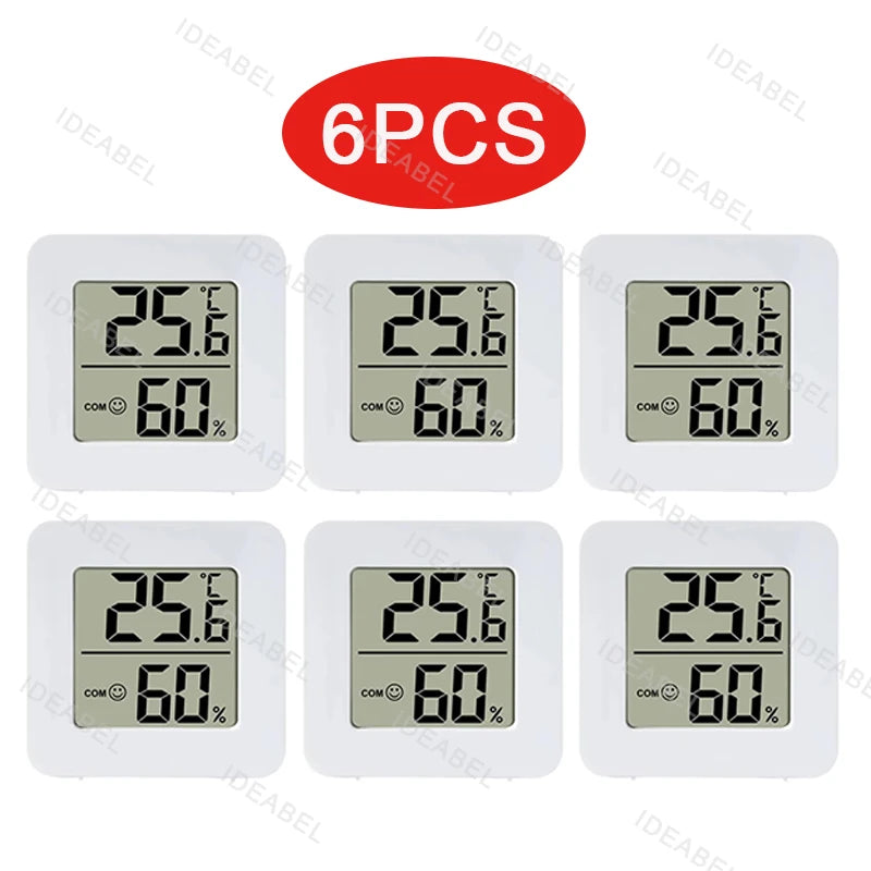 1-10P Mini thermomètre intérieur LCD numérique température ambiante hygromètre jauge capteur humidité mètre thermomètre intérieur température