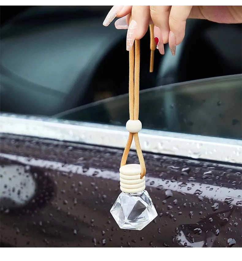 8ml Fresh Natural Car Scent Fruity Car Air Fresheners Sustainable Brand Coconut Peach Scent Jadec Car Pendant Deodorant