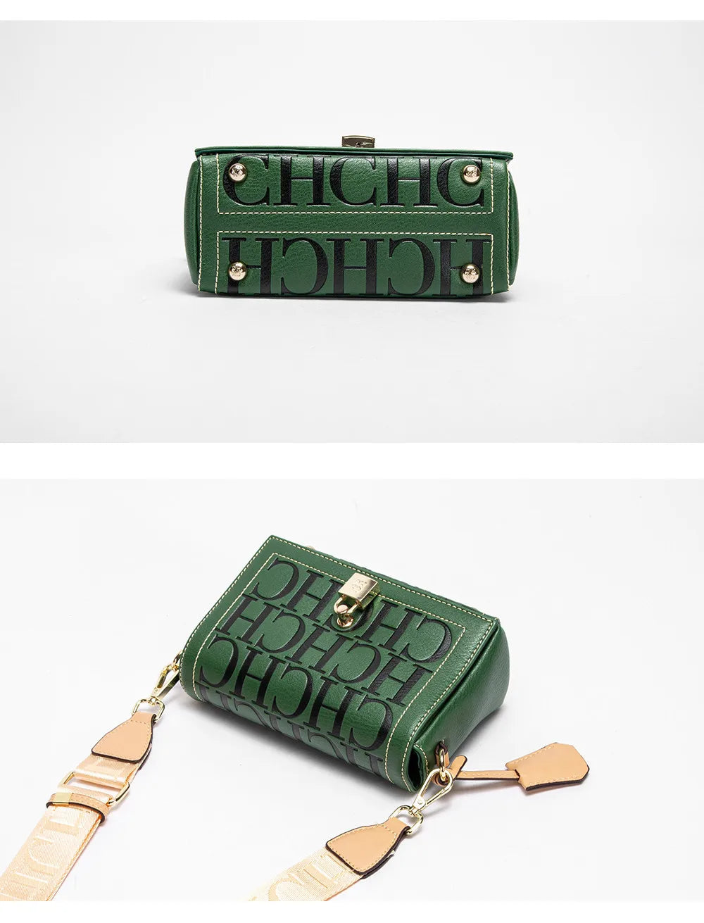 Sac à bandoulière pour femmes, marque de luxe, mode couleur unie, sac à main imprimé, Design de mode, modèle d'accessoires en métal, boucle, 2025