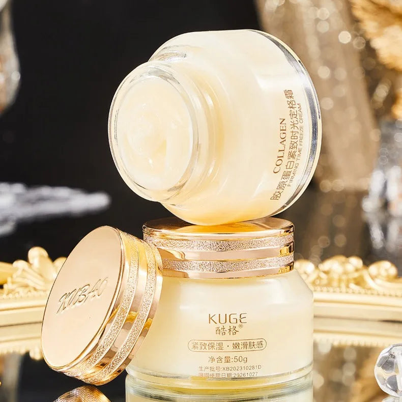 Crème au collagène Lifting Crème raffermissante hydratanteReduce les rides et les ridules éclaircit 50g
