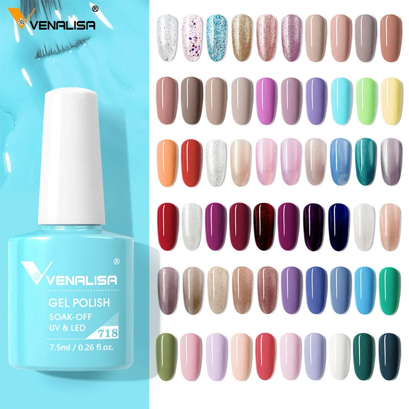 Venalisa VIP4 vernis à ongles 7.5ml HEMA gratuit tremper UV LED Gel vernis couverture complète Super Texture magnifique manucure à ongles