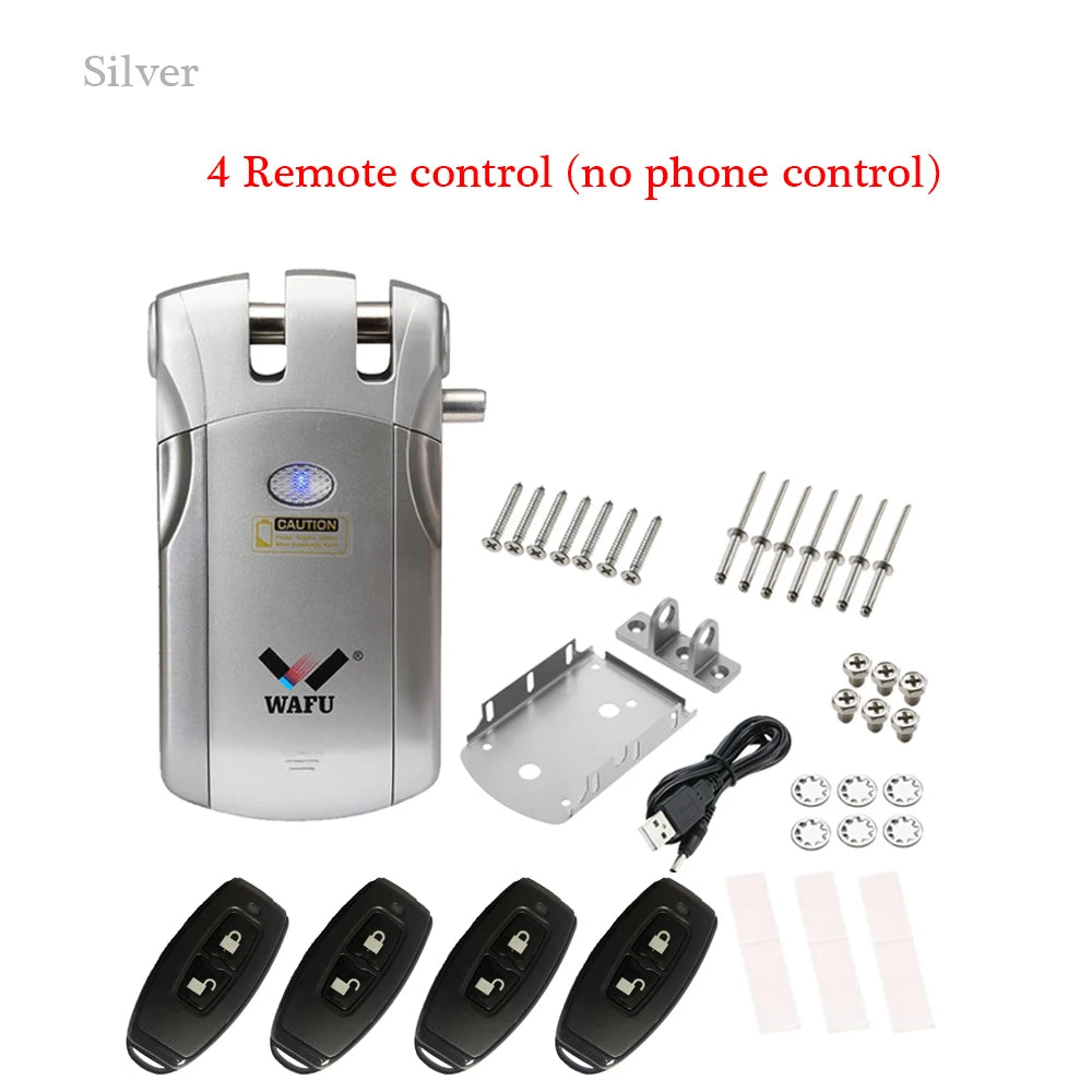 Wafu 019 serrure de porte wifi serrure intelligente serrures de télécommande électronique bluetooth serrures de porte sans clé serrure Dealbolt