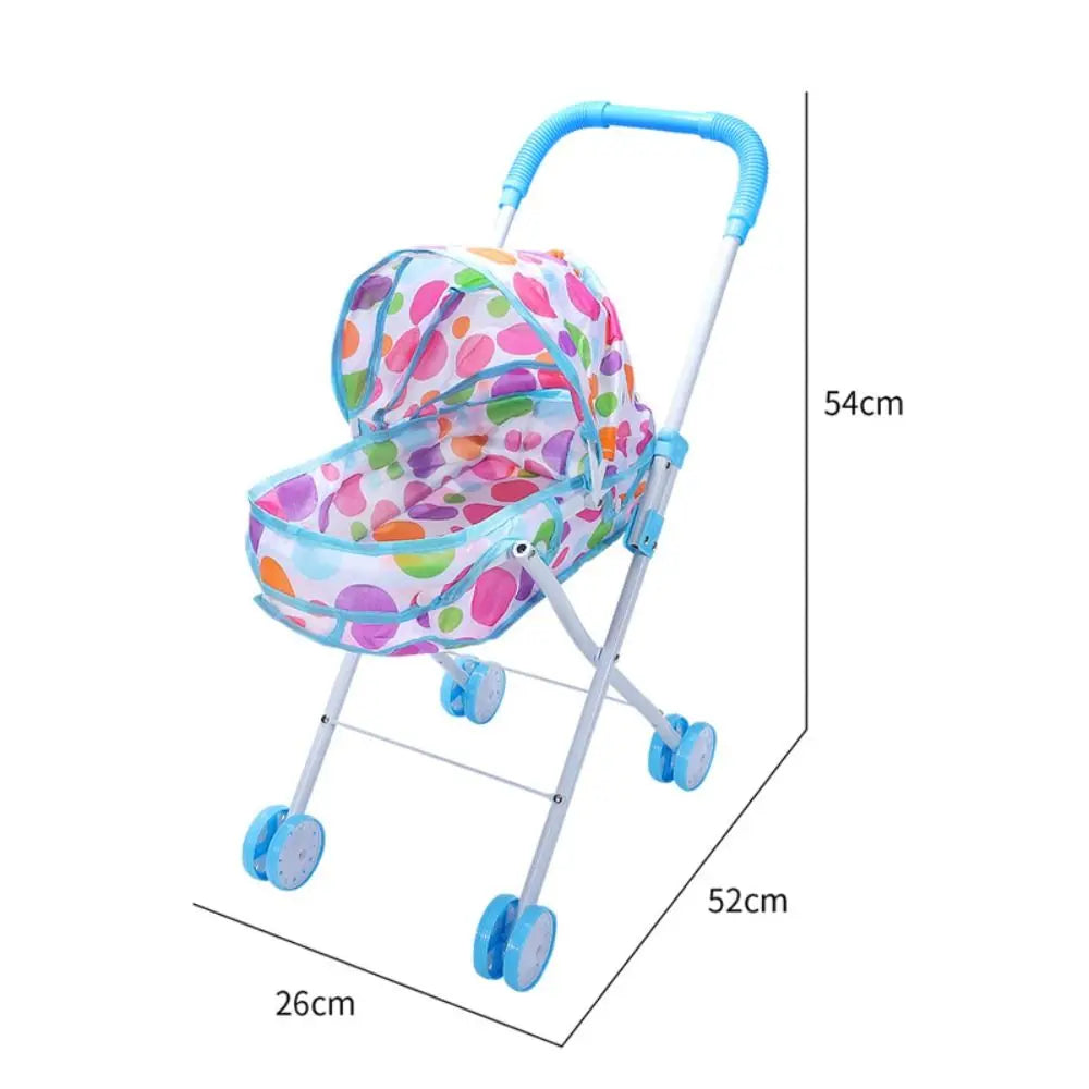 Poupées landau bébé poussette jouer jeu enfants maison accessoires meubles jouet semblant jouer jouet pour les tout-petits petites filles garçons enfants