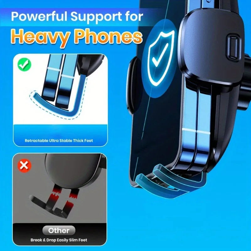 Support de téléphone universel pour voiture, avec Clip à crochet, Compatible avec les pièces intérieures mobiles