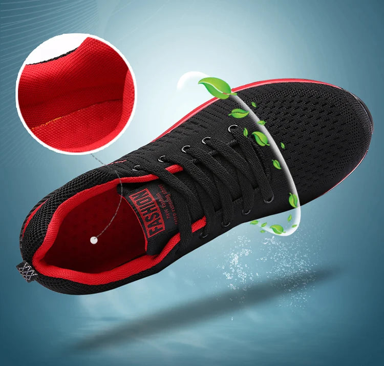 Men's Lightweight Running Shoes, Classic Mesh Walking Shoes, Breathable Casual Shoes, Men's Fashion Moccasin Sneakers
