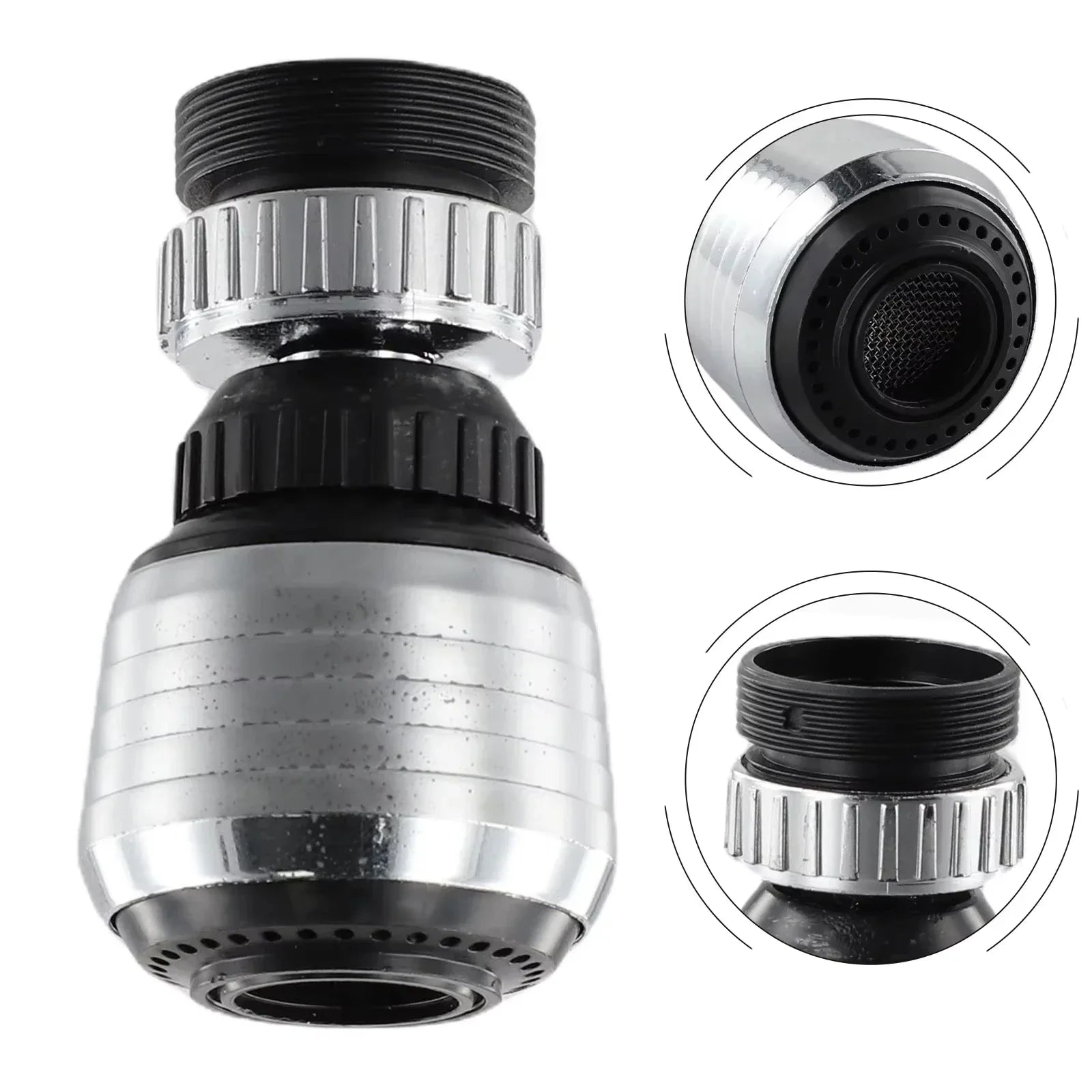 Accessory for water heater, water gyrator, water diffuser, kitchen grill, rociador, adapter, pie