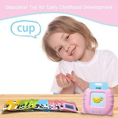 Cartes Flash parlantes d'apprentissage éducatif pour enfants de la maternelle, livre Audio électronique en langue anglaise, jouets pour apprendre les mots anglais