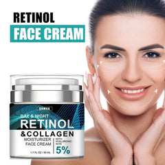 Rétinol Anti-âge crème pour le visage hydratant dissolvant de rides collagène acide hyaluronique crèmes soins de la peau 50ML