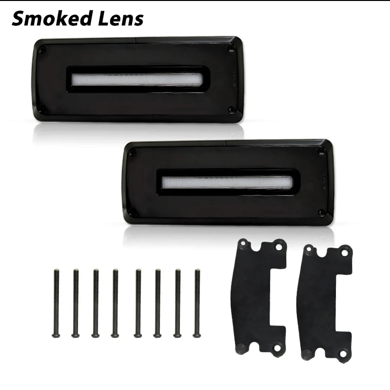Clignotant dynamique antibrouillard pour Mercedes-Benz, barrage de frein de conduite, feux arrière, W463, classe G, G500, G550, G55, G63, Jas, 1990-2018
