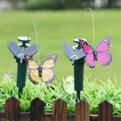 Décoration de jardin à énergie solaire, papillons flottants dansants, oiseaux volants, cour de jardin, décoration extérieure de la maison, terres agricoles