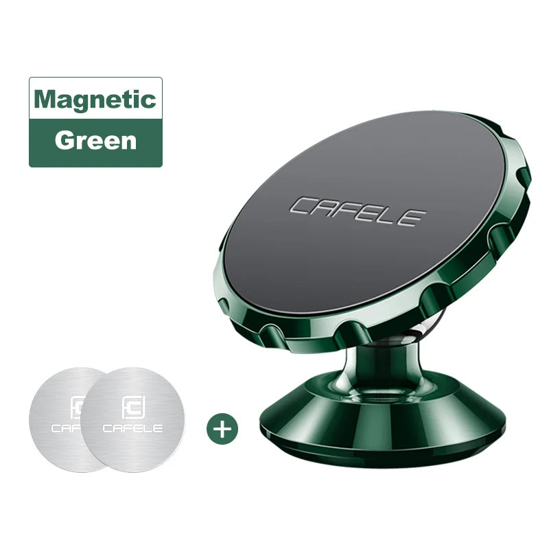 Support de téléphone magnétique pour voiture, Support de téléphone magnétique rotatif à 360 degrés pour téléphone portable de voiture, Support universel pour tableau de bord