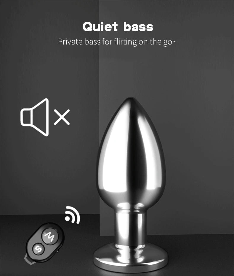 Adult sex toys, double-ended metal anal plug, couples' play, male and female anal dildo, G-spot massager, female SM plug masturbator