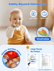 Jouets Montessori, livre occupé pour enfants, forme de couleur, Cognition animale, jouets d'éducation précoce, chiot, livre silencieux, jouets à motricité Fine