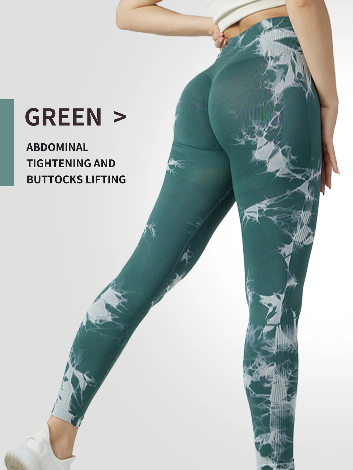 Aught Dye-Leggings de yoga taille haute sans couture pour femmes, pantalons de sport, collants push-up, vêtements de sport, entraînement de fitness, nouveau, 2024