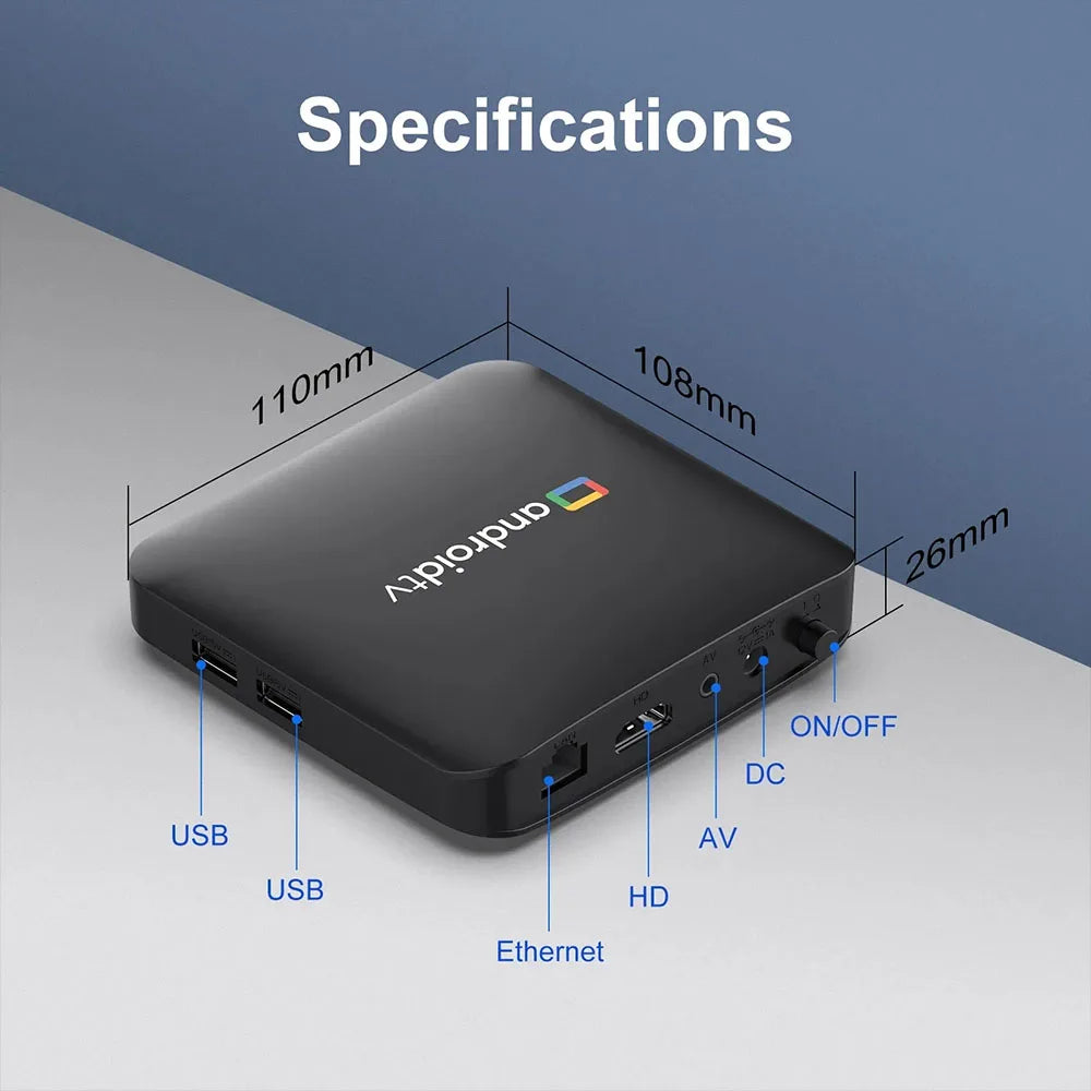 TV Box H96 MAX S905L3 Android 14.0 Set-Top Box BT Remote 4K Quad Core Home Media Player Smart Set-Top Box TV Box 2GB 8GB