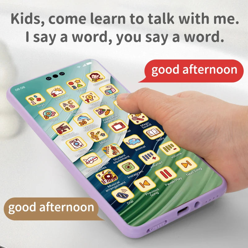 Jouet téléphone portable jouets éducatifs téléphone portable bébé enfant jouet éducatif téléphone modèle de téléphone portable jouet pour enfants anniversaire cadeau de noël