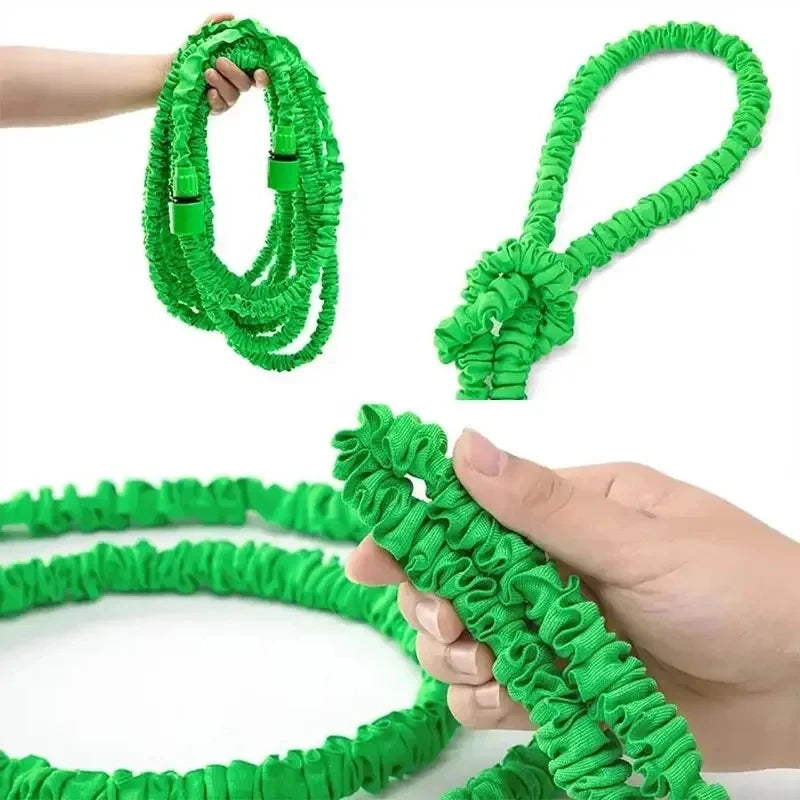 Tuyau magique extensible, lavage de voiture à haute pression, 7 fonctions de pulvérisation d'eau, pistolet à eau, tuyau d'arrosage de jardin domestique