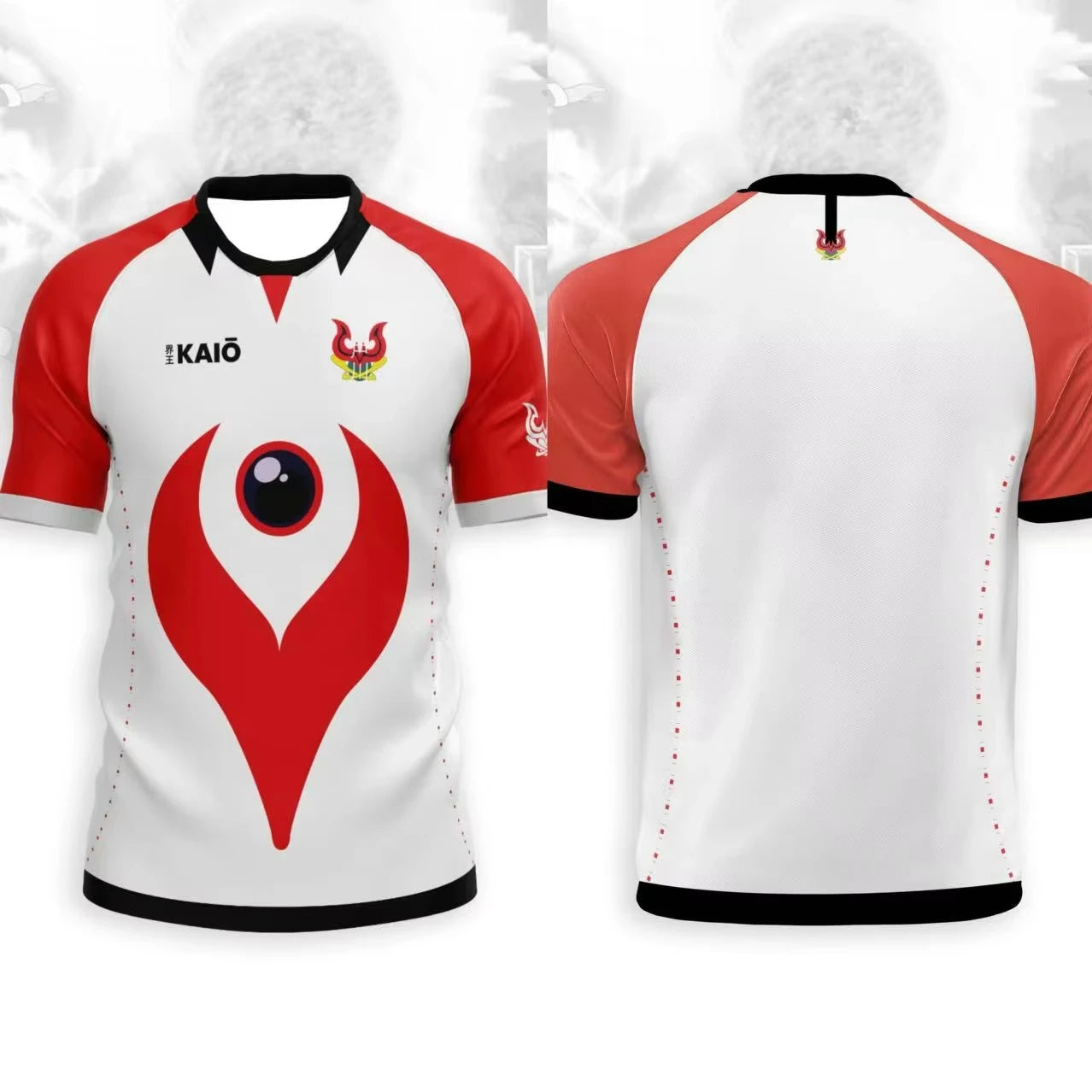 Jersey Anime Football Inama onze Joint impression 3D T-shirt hommes femmes mode surdimensionné à manches courtes hauts t-shirts vêtements de moto