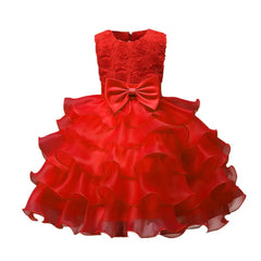 Robe de demoiselle d'honneur pour mariage, tenues d'anniversaire pour bébés filles de 2 à 8 ans, robes de première Communion pour enfants, vêtements de fête pour enfants