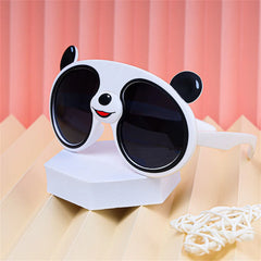 Lunettes de soleil de dessin animé pour enfants, Krasno-lunettes de soleil pour garçons et filles, protection extérieure en silicone, nuances UV400, cadeaux mignons