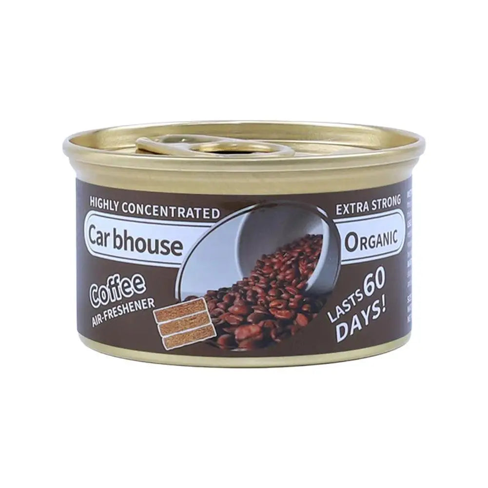 Car air fresheners, fragrance, canned wood blocks, coffee flavor, long-lasting, automotive aromatherapy, car air freshener supplies