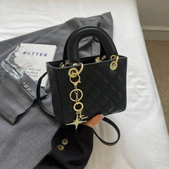 Small Premium Western Style Bag, New Shoulder Bag, Fashionable Embroidery Thread, Versatile Concubine Handbag 