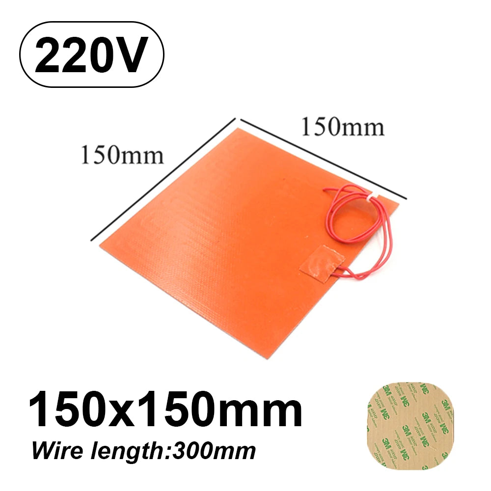 Kit de plaque de coussin chauffant en caoutchouc de silicone précieux, panneau d'isolation étanche, carter d'huile moteur, kits de plaque métropolitaine pour voiture SUV et camion, 220V, 300W