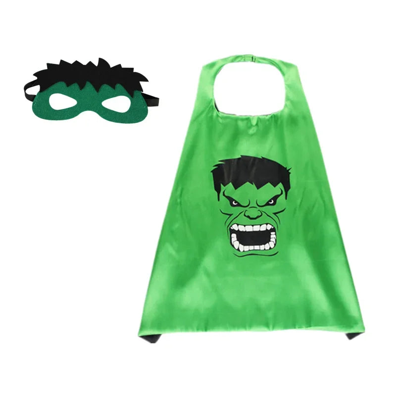 Smile Hero Capes pour enfants, garçons de 3 à 10 ans, olympiques Kiev illage de dessin animé, fournitures de fête, cadeaux de Pâques, cosplay, nouveau