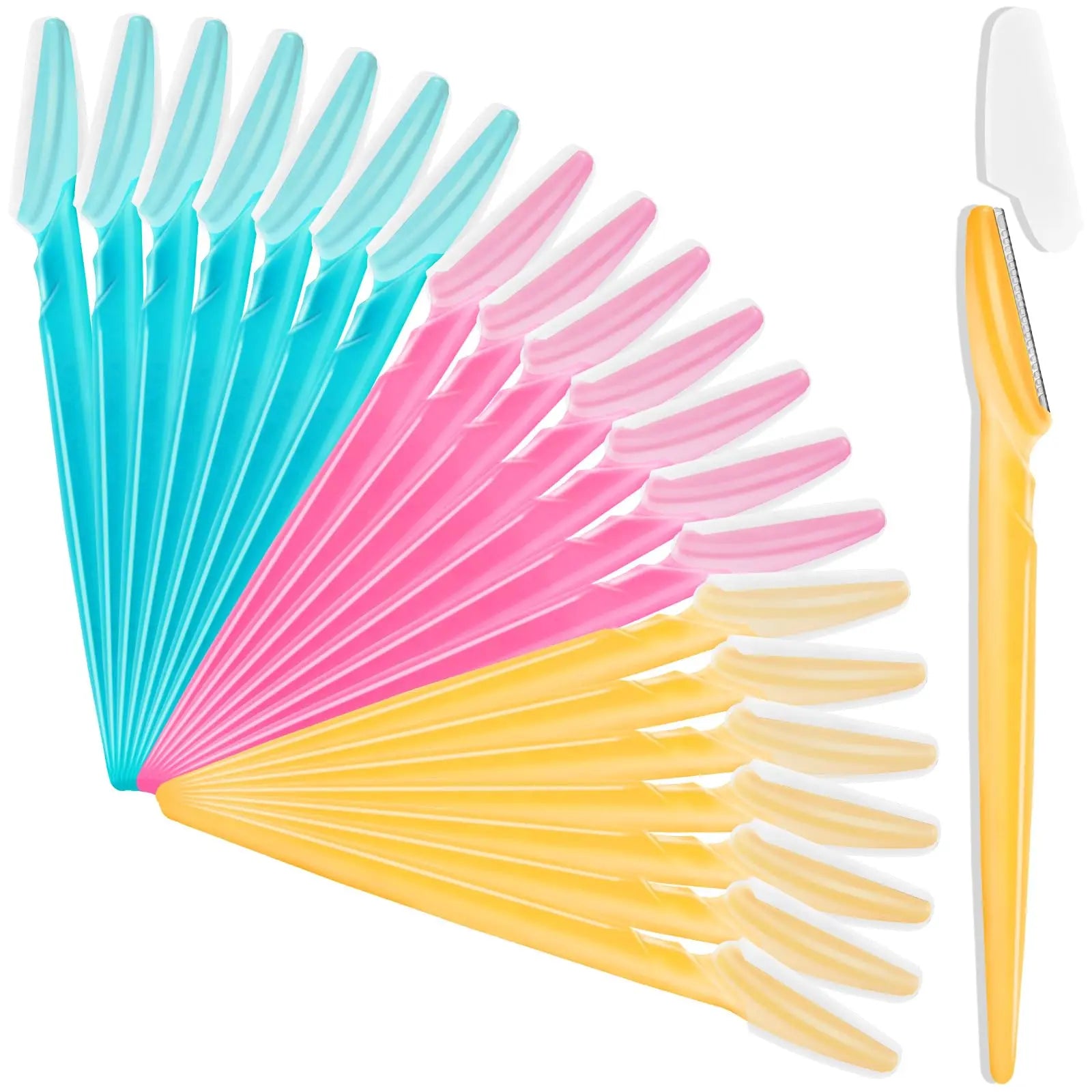 Lame de tondeuse à sourcils pour femmes, rasoir de sécurité pour le visage, couteau façonnant les sourcils, épilation Portable, coupe-épilation, grattoir de maquillage
