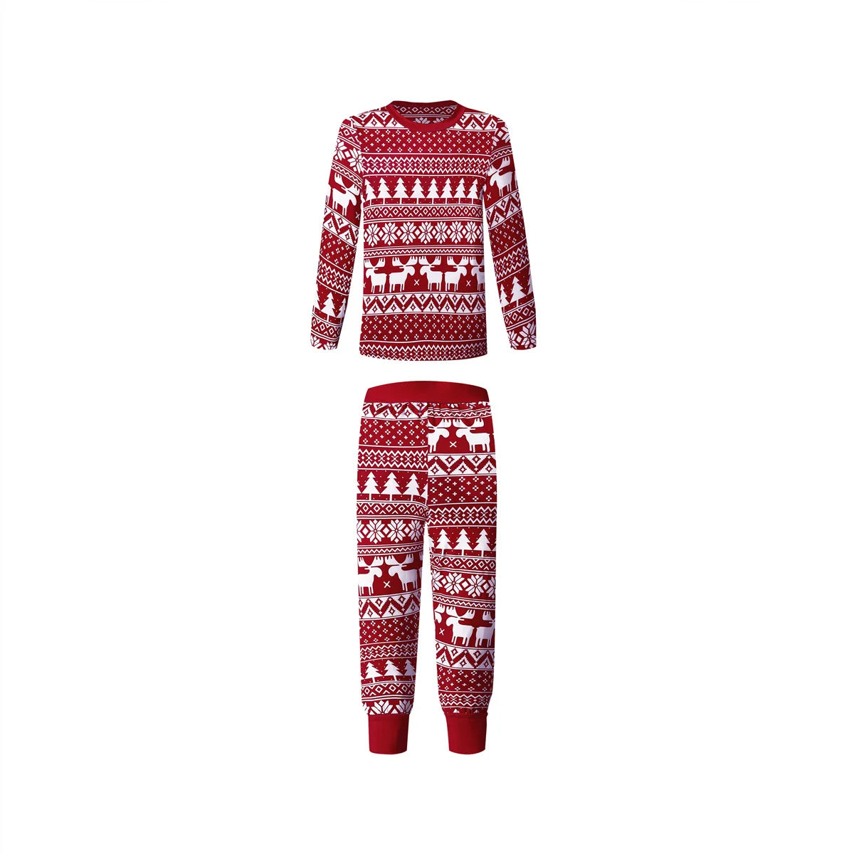 Ensemble de pyjamas parent-enfant, vêtements de Noël, vêtements d'intérieur parent-enfant, impression de Noël, nouveau