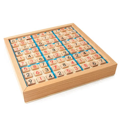 Jeu d'échecs en bois Sudoku Jiugongge, élèves du primaire, pensée logique, Puzzle pour enfants, jeu de société, jouet avec