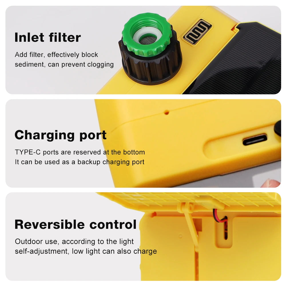 Solar Irrigation Synchronization Controller, Smart Existing System for Garden, Valve with Rain Sensor, WIFI