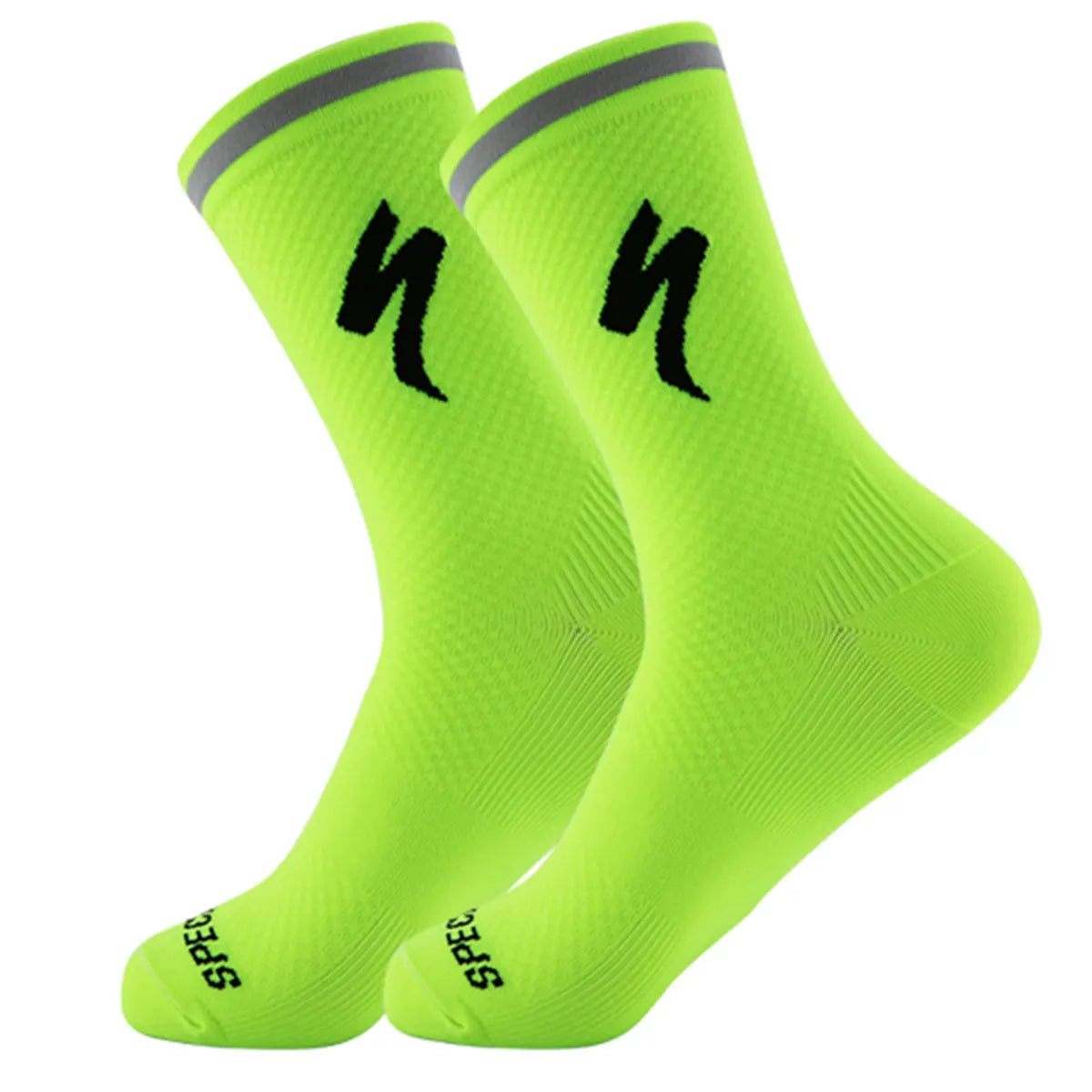 1 paire de chaussettes de sport antidérapantes, respirantes et absorbant la sueur, pour fitness, course à pied, basket-ball, football